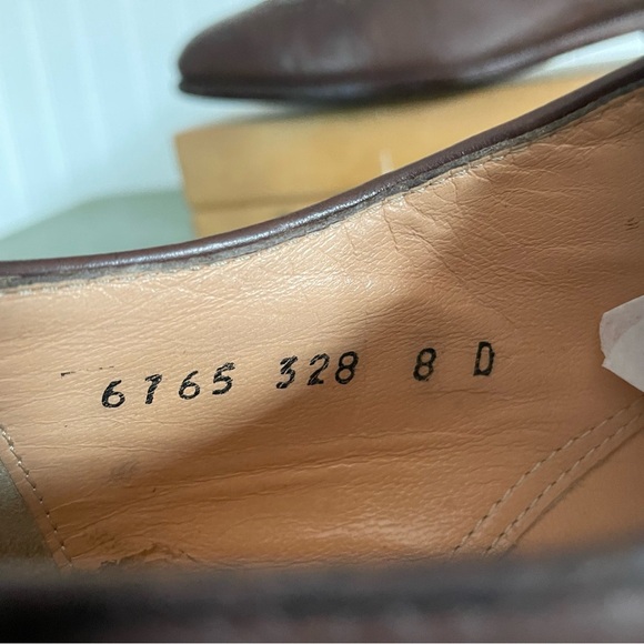 Ferragamo Men's Brogues/Oxfords in Chestnut Leather *Italy* - Picture 4 of 13